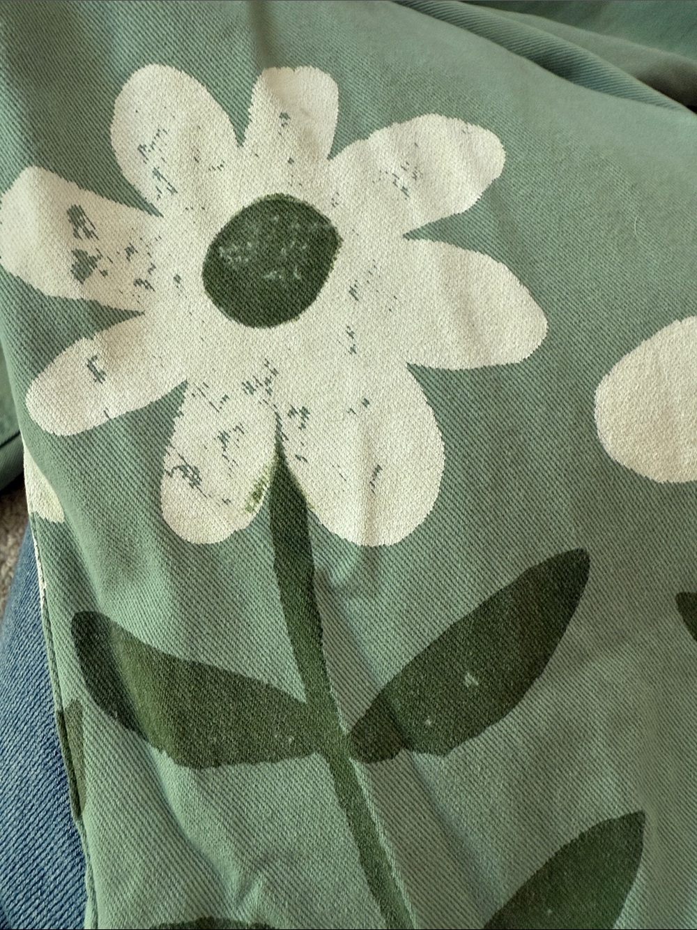 BIG BUD PRESS Floral Western Pants flare Quirky Retro 70s Cottagecore Boho XXS‎ - Picture 8 of 8